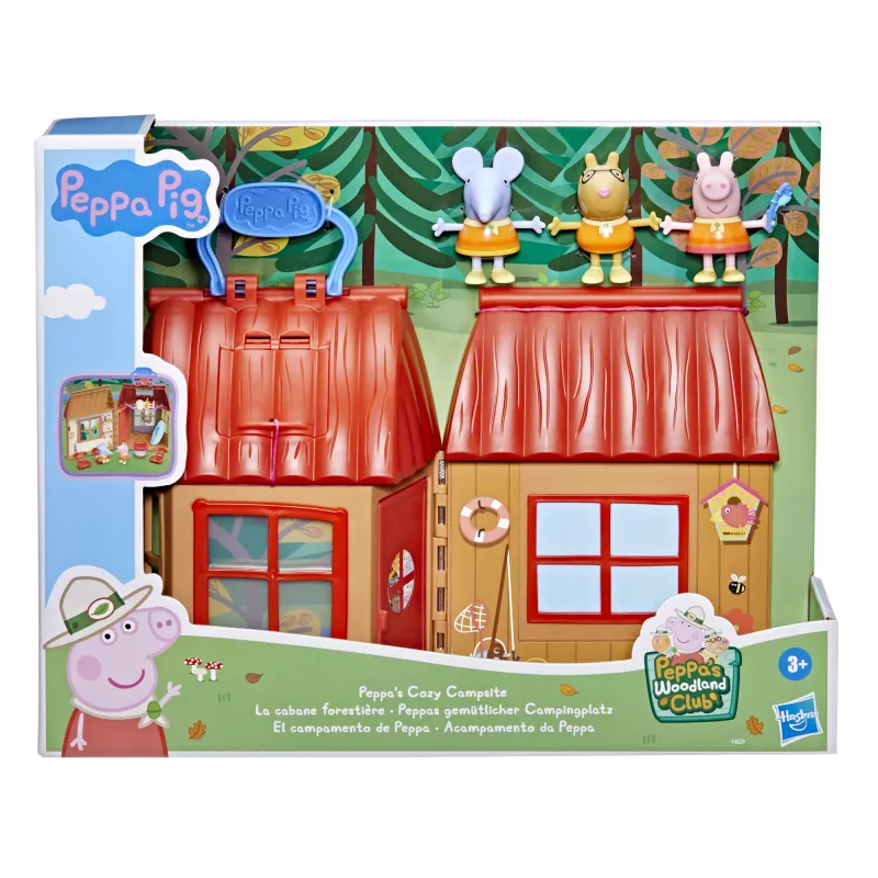 Peppa Pig Peppa jaukioji kempingo vieta, Veiksmo/Nuotykių, 3 metai, Įvairiaspalvė