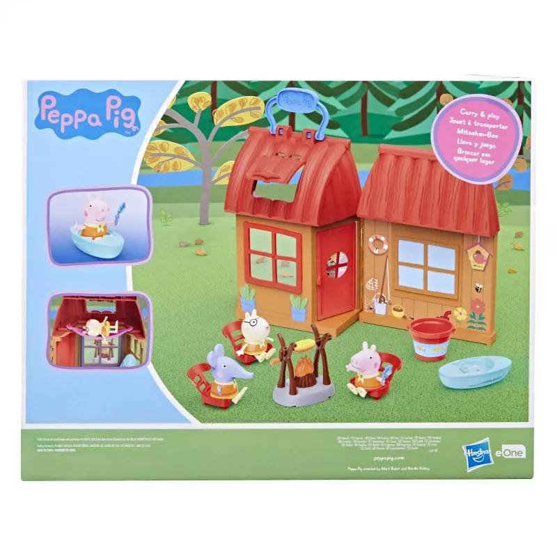 Peppa Pig Peppa jaukioji kempingo vieta, Veiksmo/Nuotykių, 3 metai, Įvairiaspalvė
