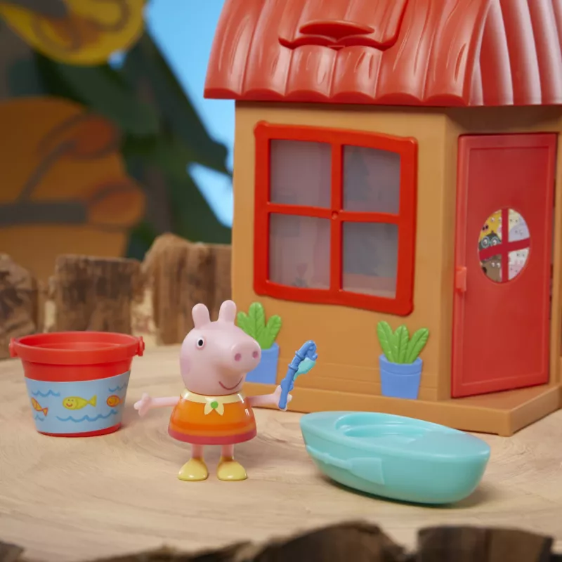 Peppa Pig Peppa jaukioji kempingo vieta, Veiksmo/Nuotykių, 3 metai, Įvairiaspalvė
