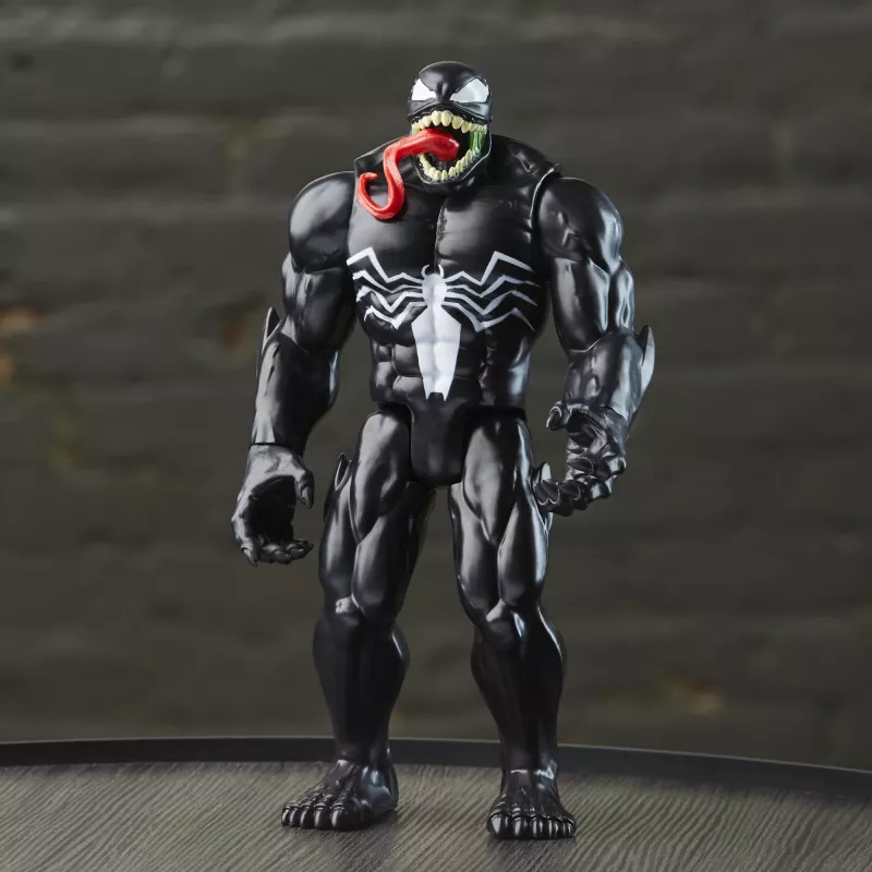 Marvel Spider-Man Titan Hero Series Venom, 4 m., Spider-Man, juoda, raudona, balta