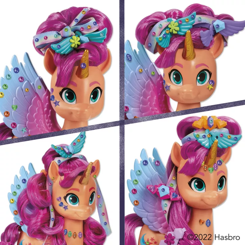 My Little Pony juostelių šukuosenų Sunny Starscout, 5 m., įvairiaspalvė