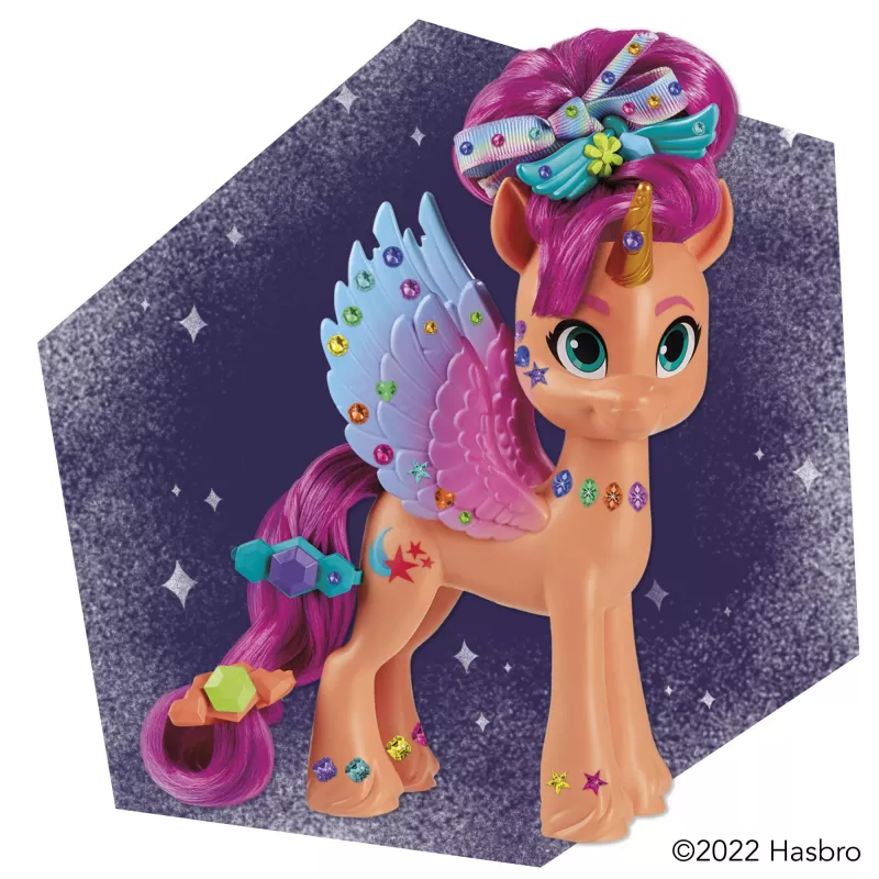 My Little Pony juostelių šukuosenų Sunny Starscout, 5 m., įvairiaspalvė