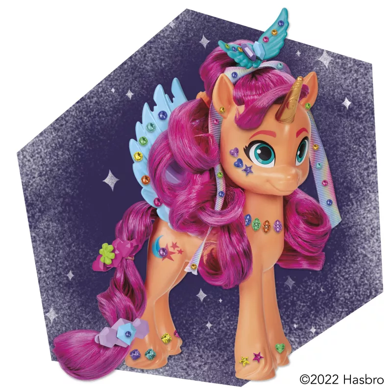 My Little Pony juostelių šukuosenų Sunny Starscout, 5 m., įvairiaspalvė