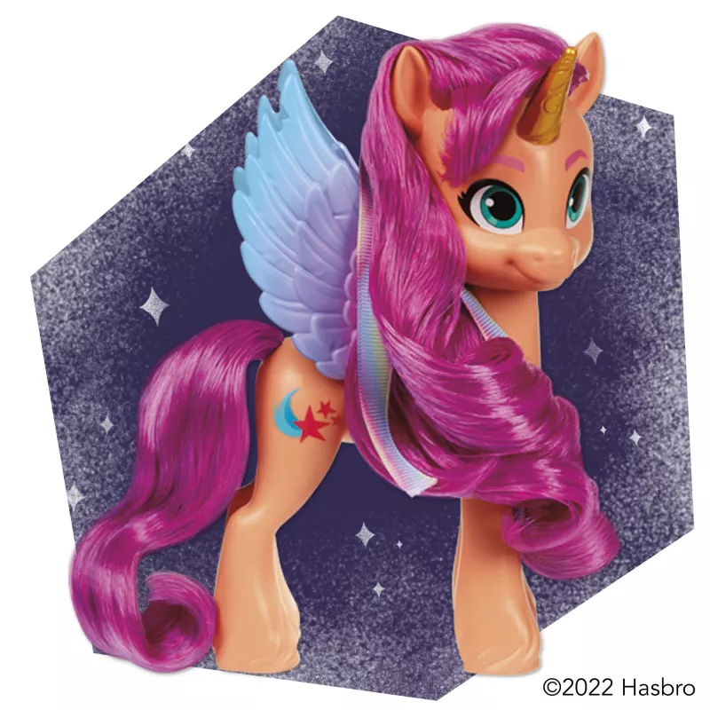 My Little Pony juostelių šukuosenų Sunny Starscout, 5 m., įvairiaspalvė