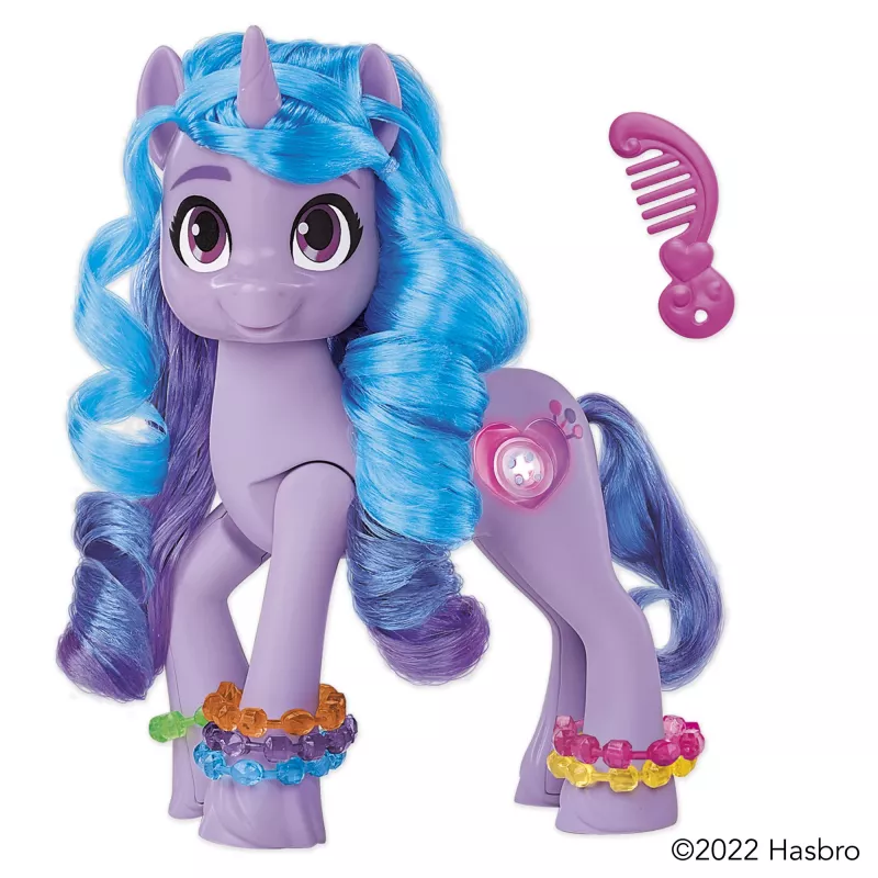 My Little Pony See Your Sparkle Izzy Moonbow, mergaitėms, 5 m., šviesos efektai, garsas