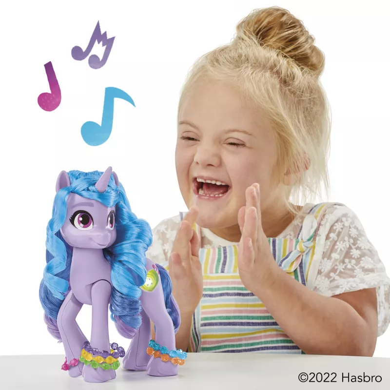 My Little Pony See Your Sparkle Izzy Moonbow, mergaitėms, 5 m., šviesos efektai, garsas