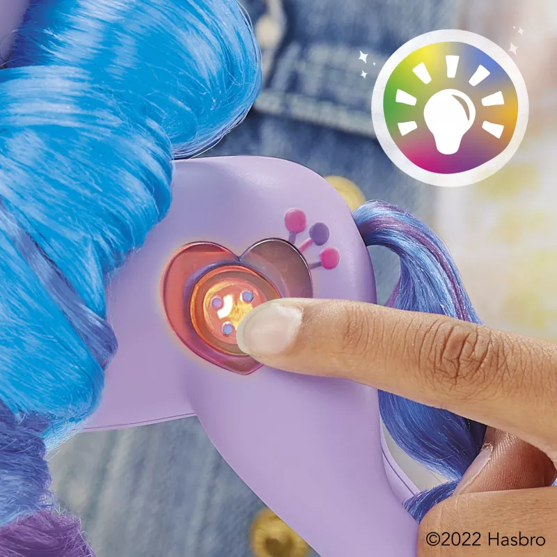 My Little Pony See Your Sparkle Izzy Moonbow, mergaitėms, 5 m., šviesos efektai, garsas
