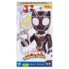 Marvel Spidey and His Amazing Friends Supersized Juoda Panther veiksmo figūrėlė, ikimokyklinio amžiaus superherojų žaislai