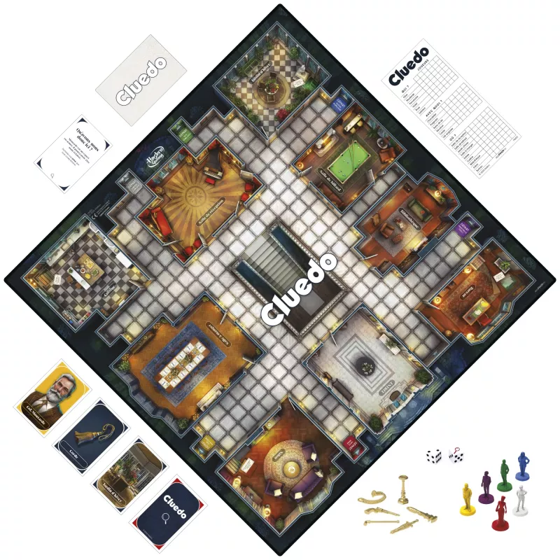 Stalo žaidimas Hasbro Gaming Cluedo Detective 8+ 45 min
