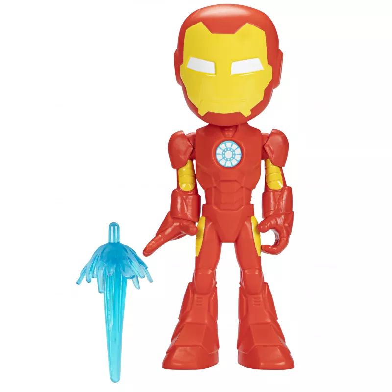 Marvel Spidey and His Amazing Friends Supersized Iron Man, 3 m., Marvel, Raudona, Geltona