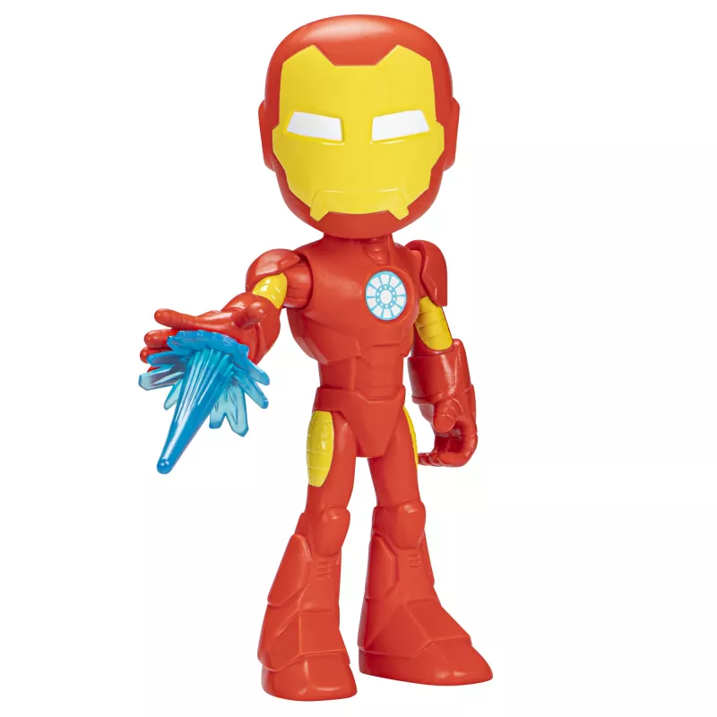 Marvel Spidey and His Amazing Friends Supersized Iron Man, 3 m., Marvel, Raudona, Geltona