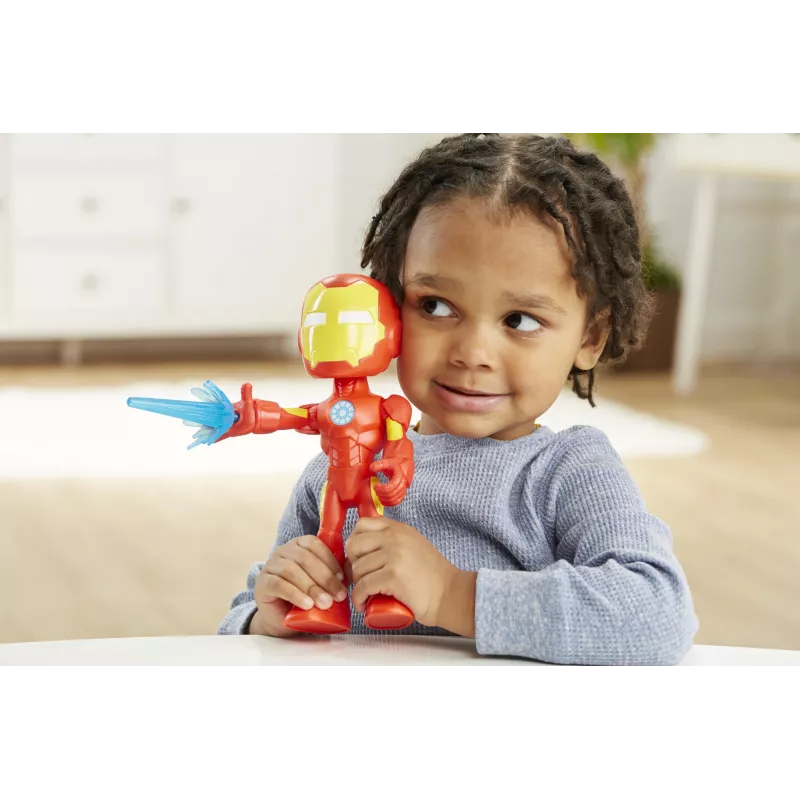 Marvel Spidey and His Amazing Friends Supersized Iron Man, 3 m., Marvel, Raudona, Geltona