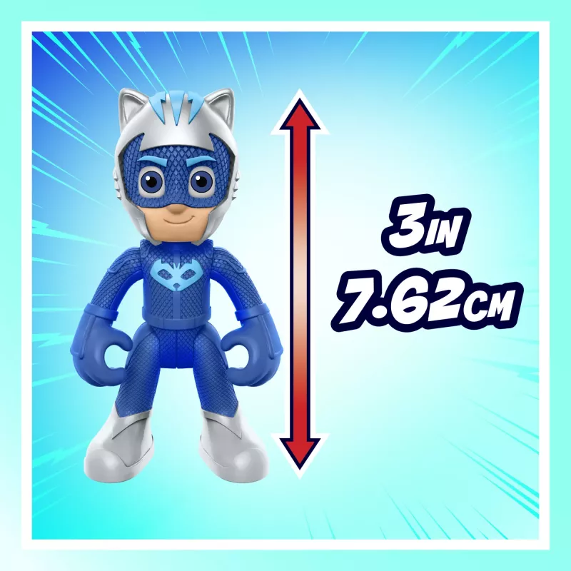 Žaislų rinkinys HASBRO PJ Masks F78205L0 — Veiksmo/Nuotykių rinkinys, rekomenduojamas amžius 3+; spalvos: mėlyna, raudona, balta