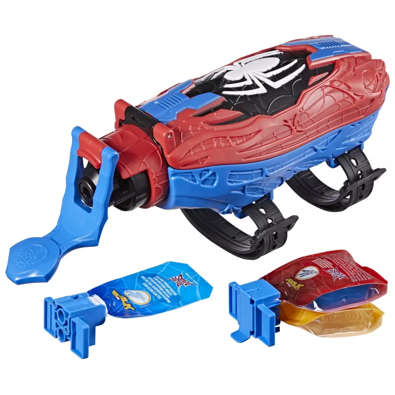 Žaislinis pirštinių sprogdintuvas Marvel Spider-Man Real Webs Ultimate Web Blaster