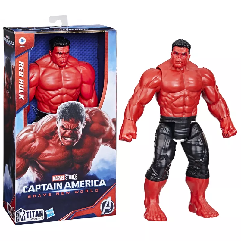 Veiksmo figūrėlė AVENGERS Captain America Deluxe Movie Titan Figure, 30 cm aukštis