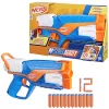 Žaislinis šturmo šautuvas NERF N Series Agility mėlynas oranžinis baltas 8 metų