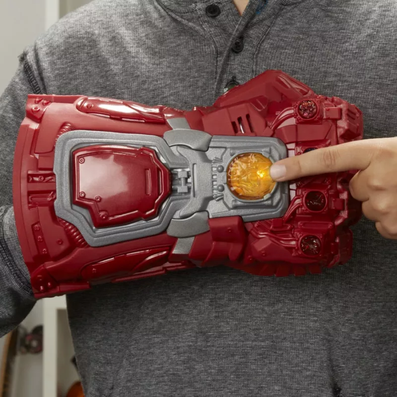 Marvel Avengers: Endgame raudona Infinity Gauntlet elektroninė kumštis