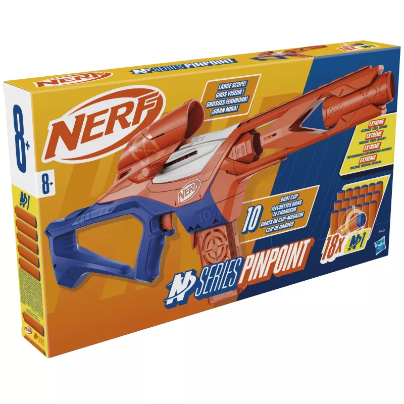 Žaislinis šaudyklė NERF Nerf N Series Pinpoint mėlyna oranžinė 8+
