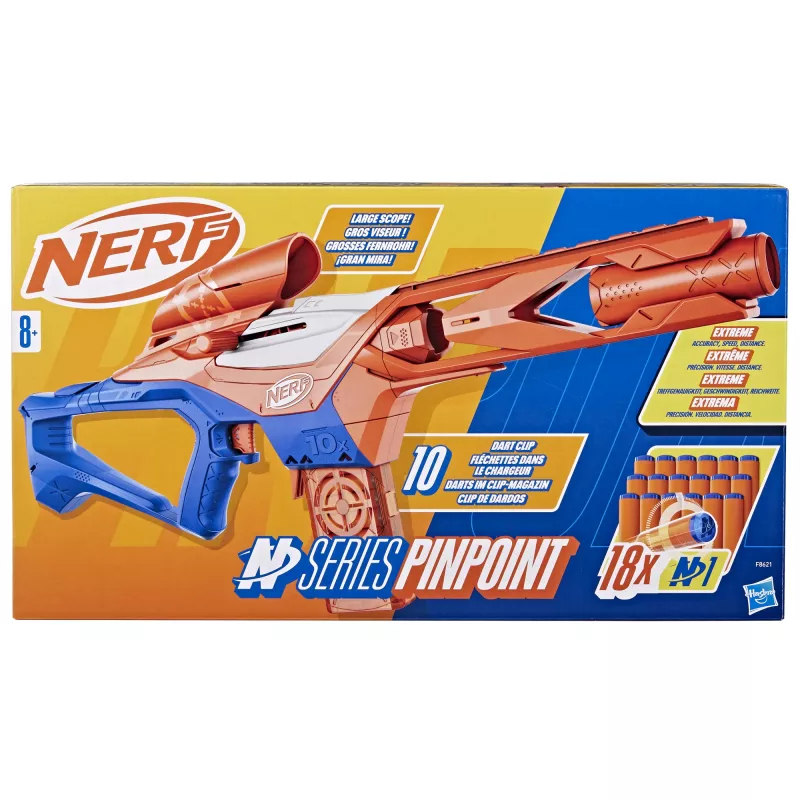 Žaislinis šaudyklė NERF Nerf N Series Pinpoint mėlyna oranžinė 8+