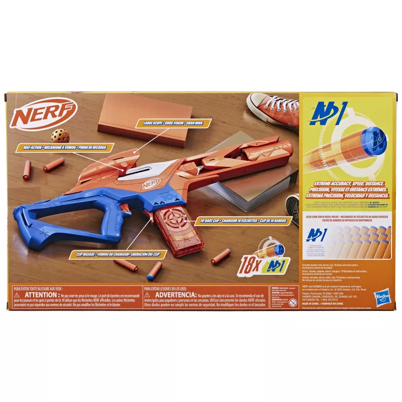 Žaislinis šaudyklė NERF Nerf N Series Pinpoint mėlyna oranžinė 8+