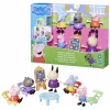 Hasbro Peppa Pig žaidimų grupės rinkinys su 5 figūrėlėmis ir 6 priedais, ikimokyklinio amžiaus žaislai mergaitėms ir berniukams nuo 3 metų