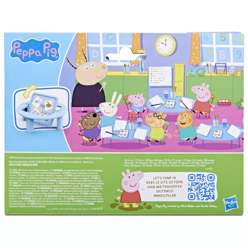 Hasbro Peppa Pig žaidimų grupės rinkinys su 5 figūrėlėmis ir 6 priedais, ikimokyklinio amžiaus žaislai mergaitėms ir berniukams nuo 3 metų