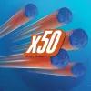 Nerf N Series N1-Darts 50x, papildymo rinkinys, 8 m., 50 vnt., mėlyna, oranžinė