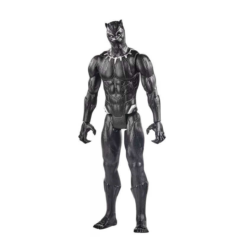 Marvel Avengers Titan Hero Juoda Panther figūra, 4 metai, Spalvota, Plastikas