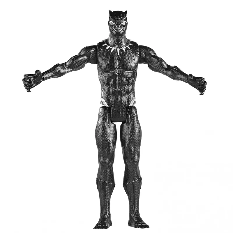 Marvel Avengers Titan Hero Juoda Panther figūra, 4 metai, Spalvota, Plastikas