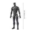Marvel Avengers Titan Hero Juoda Panther figūra, 4 metai, Spalvota, Plastikas