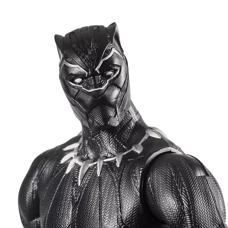 Marvel Avengers Titan Hero Juoda Panther figūra, 4 metai, Spalvota, Plastikas
