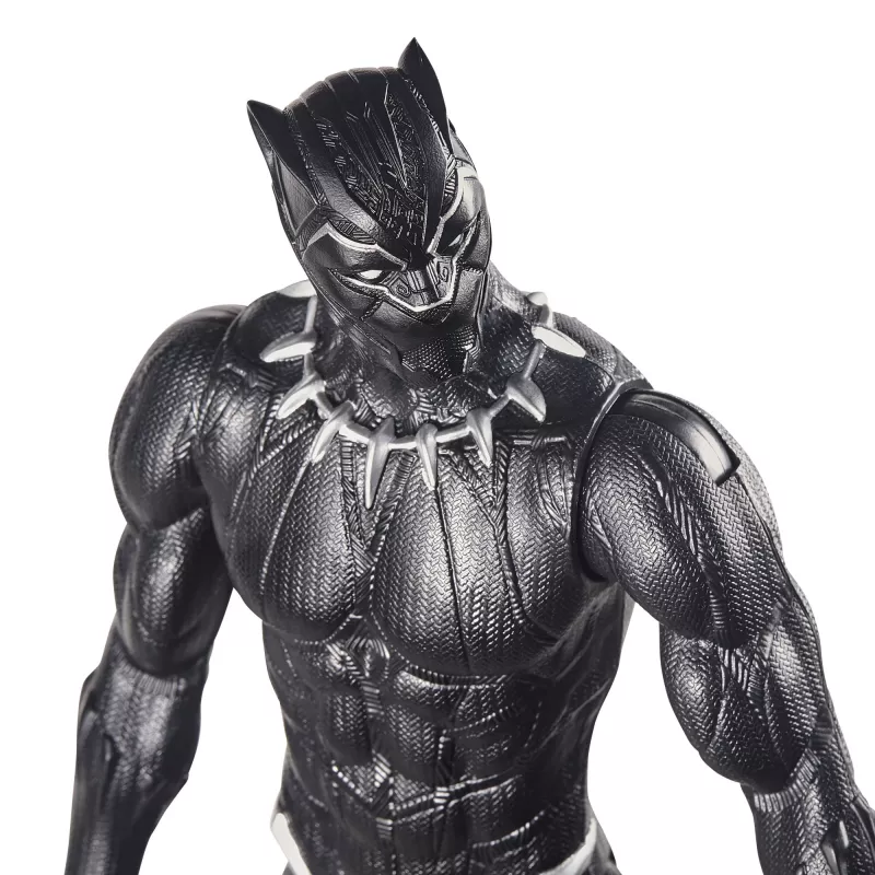 Marvel Avengers Titan Hero Juoda Panther figūra, 4 metai, Spalvota, Plastikas
