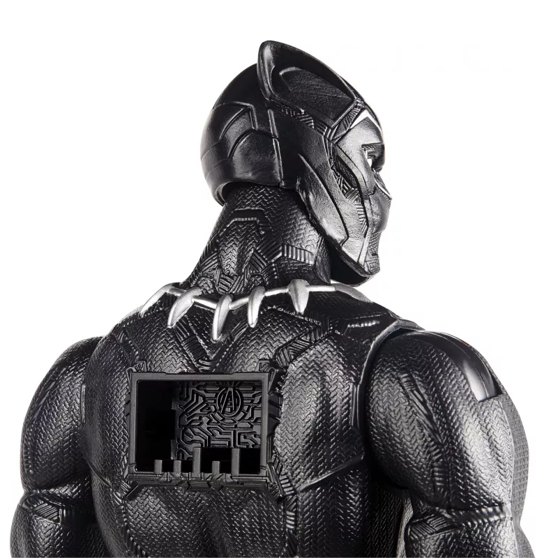 Marvel Avengers Titan Hero Juoda Panther figūra, 4 metai, Spalvota, Plastikas