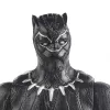 Marvel Avengers Titan Hero Juoda Panther figūra, 4 metai, Spalvota, Plastikas