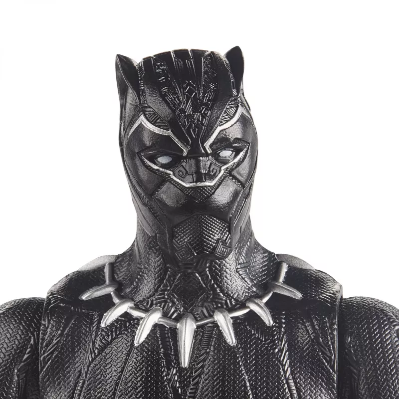 Marvel Avengers Titan Hero Juoda Panther figūra, 4 metai, Spalvota, Plastikas