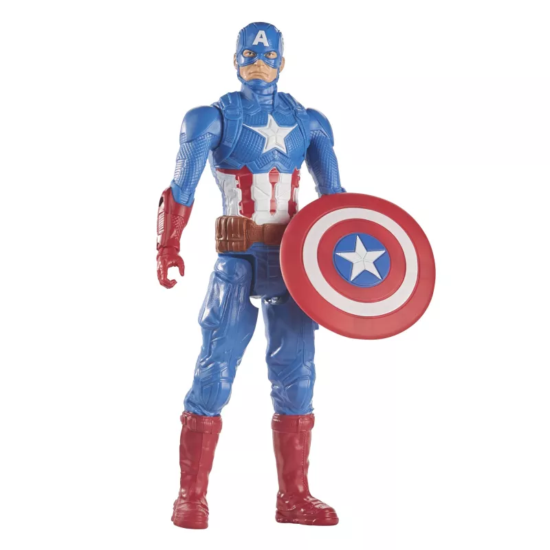 Marvel Avengers Captain America, 4 m., Mėlyna, Raudona, Balta, Plastikas