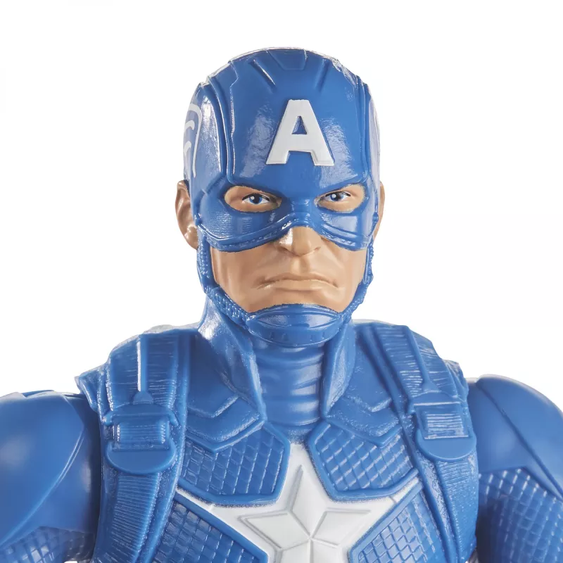 Marvel Avengers Captain America, 4 m., Mėlyna, Raudona, Balta, Plastikas