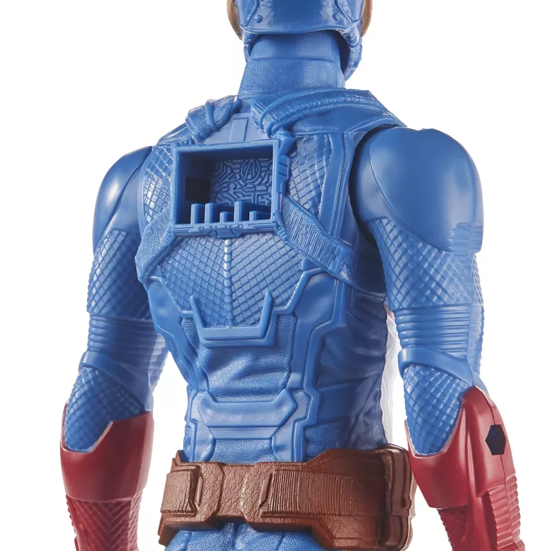 Marvel Avengers Captain America, 4 m., Mėlyna, Raudona, Balta, Plastikas