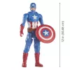 Marvel Avengers Captain America, 4 m., Mėlyna, Raudona, Balta, Plastikas