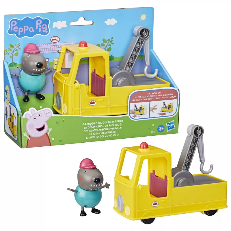 Vilkiko sunkvežimis Peppa Pig F9519 Daugiaspalvis Ikimokyklinis žaislas nuo 3 metų