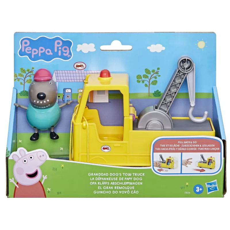 Vilkiko sunkvežimis Peppa Pig F9519 Daugiaspalvis Ikimokyklinis žaislas nuo 3 metų