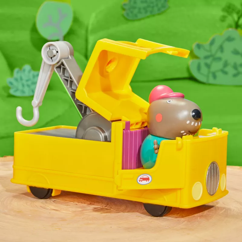 Vilkiko sunkvežimis Peppa Pig F9519 Daugiaspalvis Ikimokyklinis žaislas nuo 3 metų