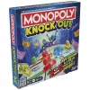 Monopoly Knockout šeimos vakarėlių žaidimas, greitai žaidžiami stalo žaidimai, amžius 8+, 2–8 žaidėjai, 20 min.