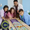 Monopoly Knockout šeimos vakarėlių žaidimas, greitai žaidžiami stalo žaidimai, amžius 8+, 2–8 žaidėjai, 20 min.