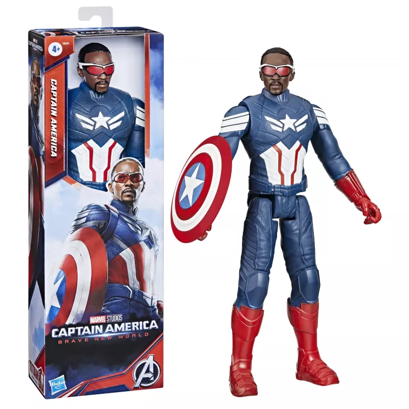 Marvel Studios Captain America Brave New World, Titan Hero Series Captain America