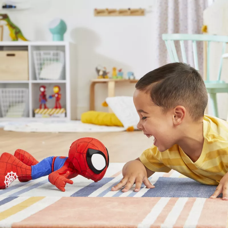 Marvel Spidey and His Amazing Friends Dance 'N Crawl Spidey, interaktyvus pliušinis žaislas su muzika ir garsais