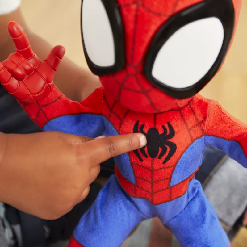 Marvel Spidey and His Amazing Friends Dance 'N Crawl Spidey, interaktyvus pliušinis žaislas su muzika ir garsais
