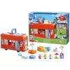 Peppa Pig 2-in-1 Party Bus, veiksmo / nuotykių, 3 m., įvairiaspalvis, plastikas