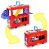 Peppa Pig 2-in-1 Party Bus, veiksmo / nuotykių, 3 m., įvairiaspalvis, plastikas