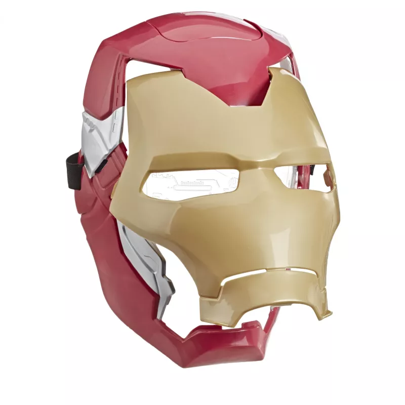 Marvel Avengers Iron Man Flip FX kaukė, vaikams, veido kaukė, nuo 5 metų, filmas, 1 vnt.